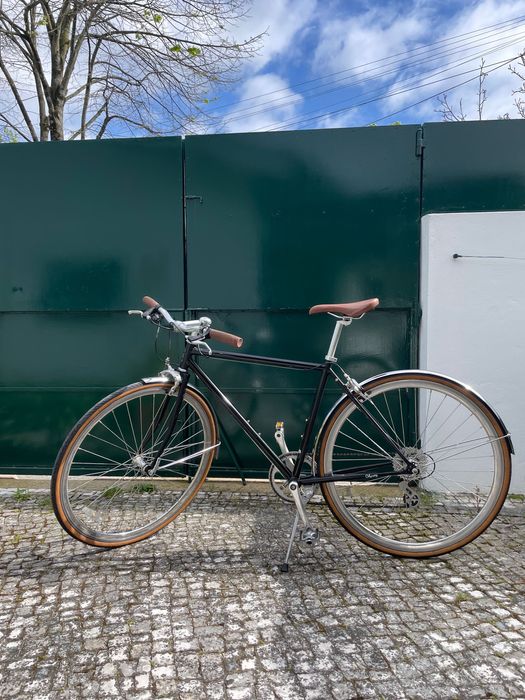 City Bike - 6KU Odyssey Delano 8speed, preto
