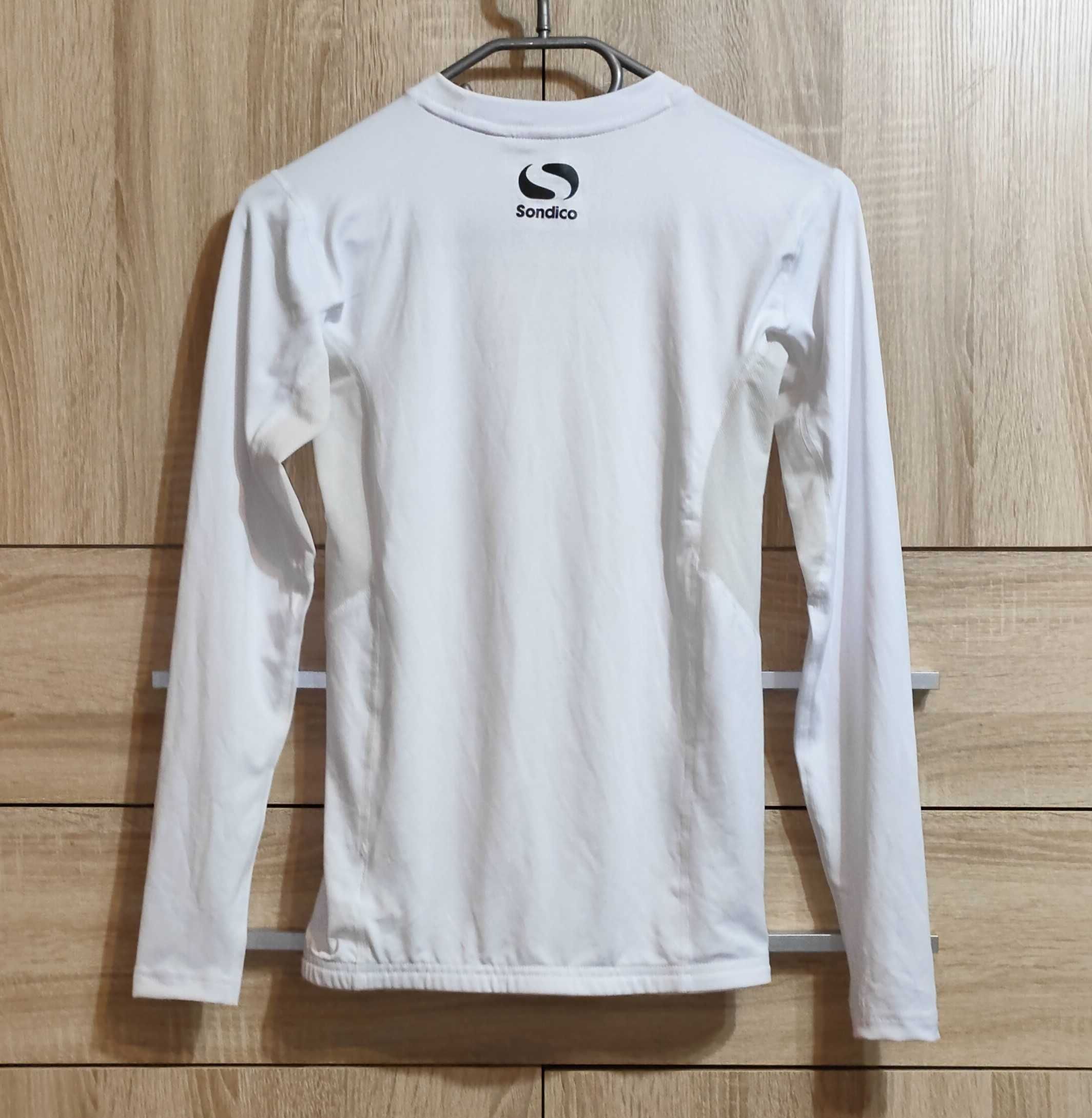 Koszulka bluza sportowa Sondico biała r.158