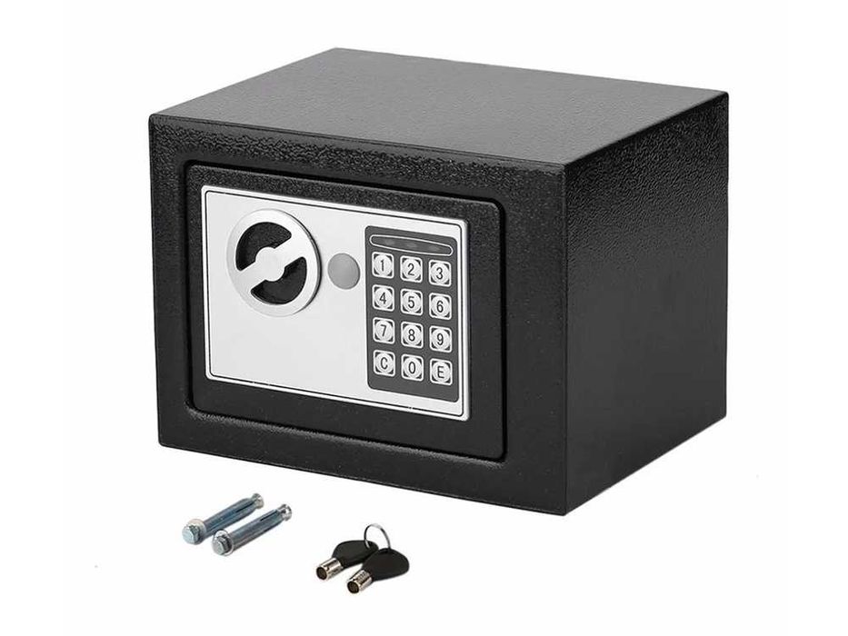 Sejf kasetka na zamek elektroniczny cyfrowy szyfr