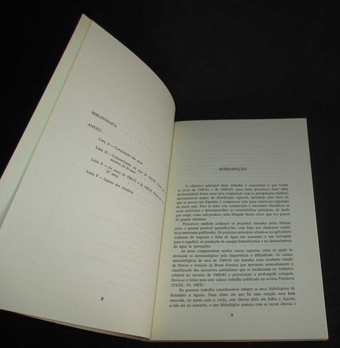 Livro As Secas de 1980 a 81 e de 1982 a 83 principais secas anteriores