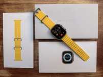 Apple Watch Ultra + pasek Ocean, bateria 92%