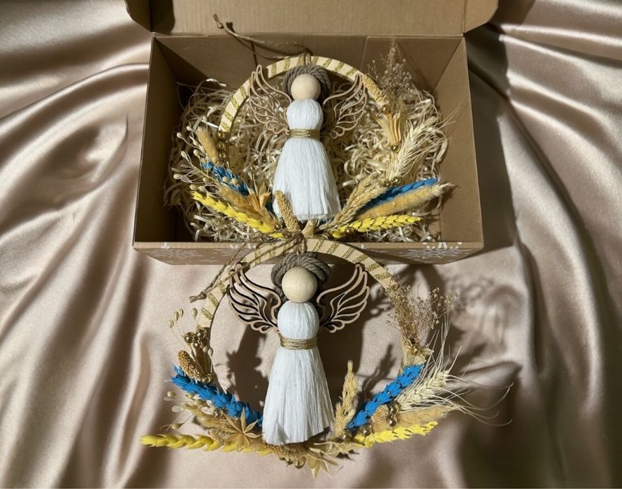 Новорічні/Різдвяні прикраси на ялинку, ручна робота