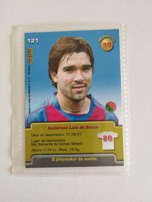 Cromo Deco Barcelona Panini Mega Craques Epoca 04/05