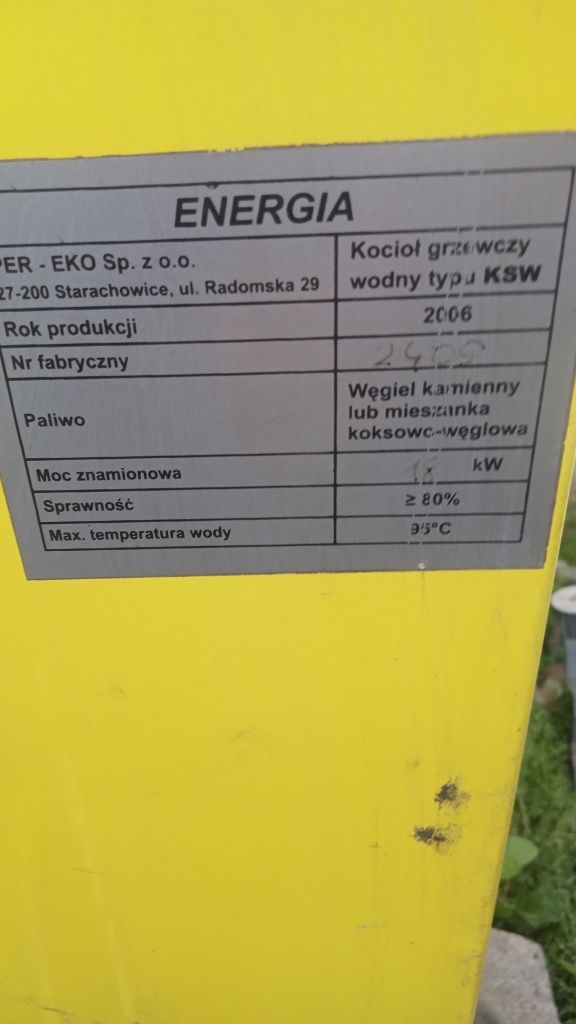 Piec PER EKO plus KSW 18 kW