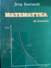 Matematyka dla ekonomistów, Jerzy Gawinecki