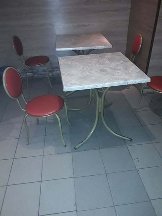 Стулья и столы б/у