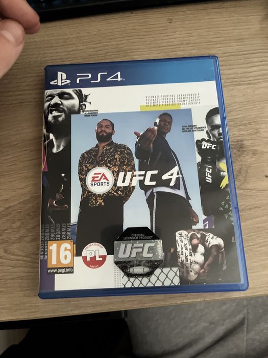 Gra ufc4 na konsole ps4