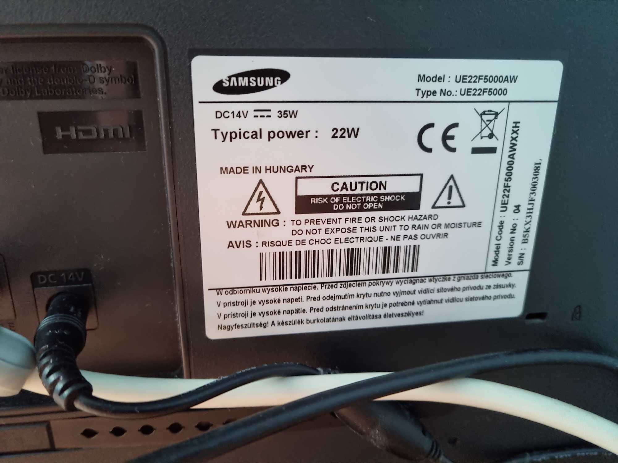 Telewizor Samsung 22"