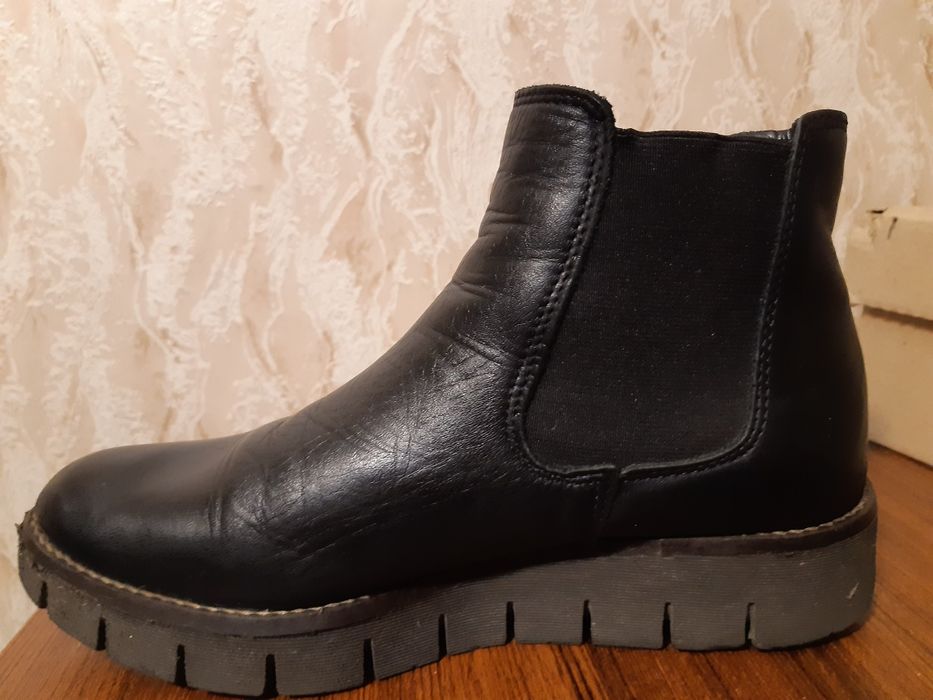 Черевички осінні шкіряні