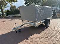 Neptun Przyczepa Neptun N7-263 PTW + stelaż i plandeka H80 cm  MOTOMUS Wrocław  Przyczepa Neptun N7 263 PTW + stelaż i plandeka H80 cm MOTOMUS