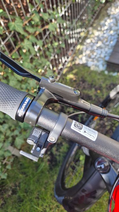 Rower górski MTB Cannondale Trail SL3 rama S czerwony Shimano RockShox