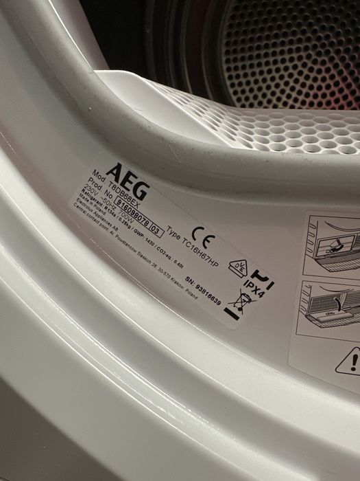 Сушильна машина Сушка сушарка AEG 8 кг