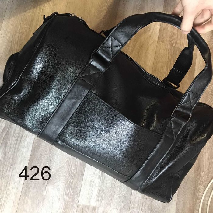 Сумка шкіряна для міста, подорожей, спортзалу / Сумка кожаная