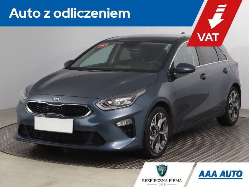 Kia Ceed 1.4 T-GDI, Salon Polska, Serwis ASO, VAT 23%, Skóra, Navi,