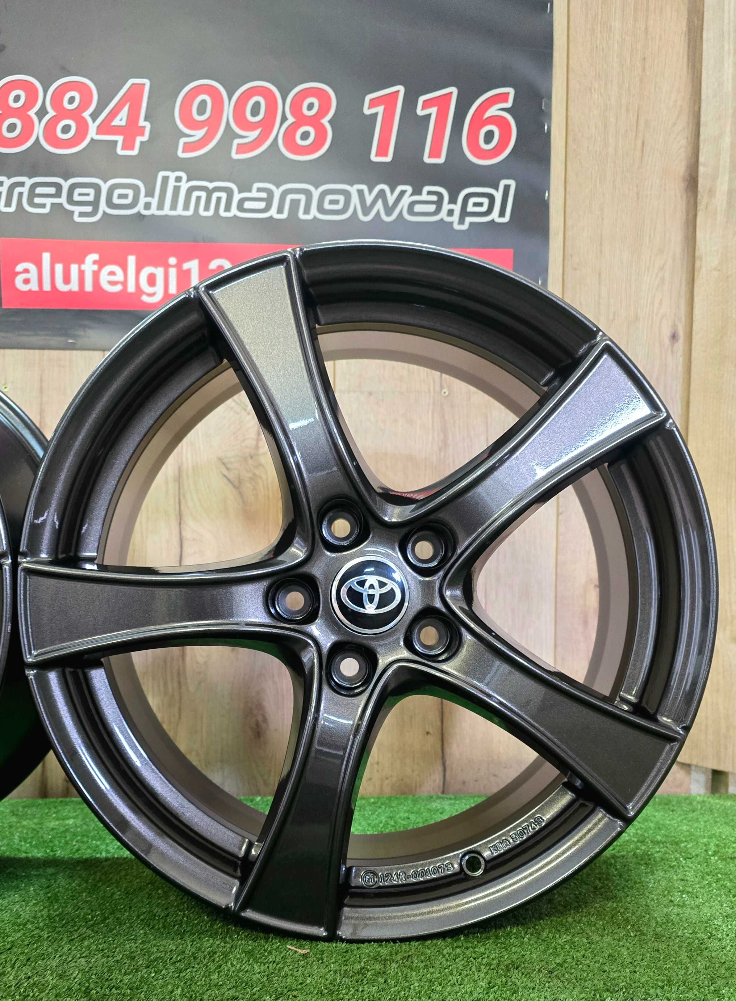 NOWE ALUFELGI TOYOTA 18x5x114,3 Auris,Avensis,Corolla,C-hr,Yaris,RAV4