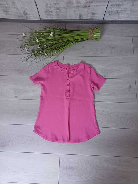 Różowa koszulka damska nowa