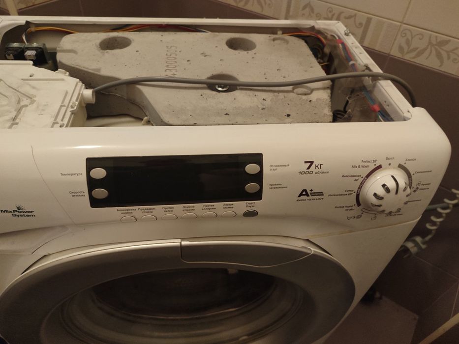 Candy EVO4 1074 LWT по запчастинах є все