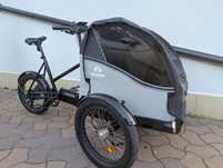 Elektryczny rower cargo Cargokid – 3-kołowy, Bafang, bateria 20Ah, dla