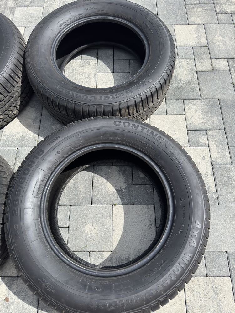 Zimowe opony Continental 4x4 WinterContact 265/60 R18