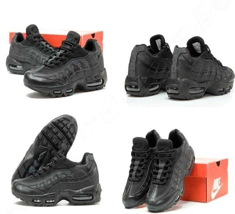 Мужские кроссовки Nike Air Max 95 Black 40-46 найк аир Хит Весны