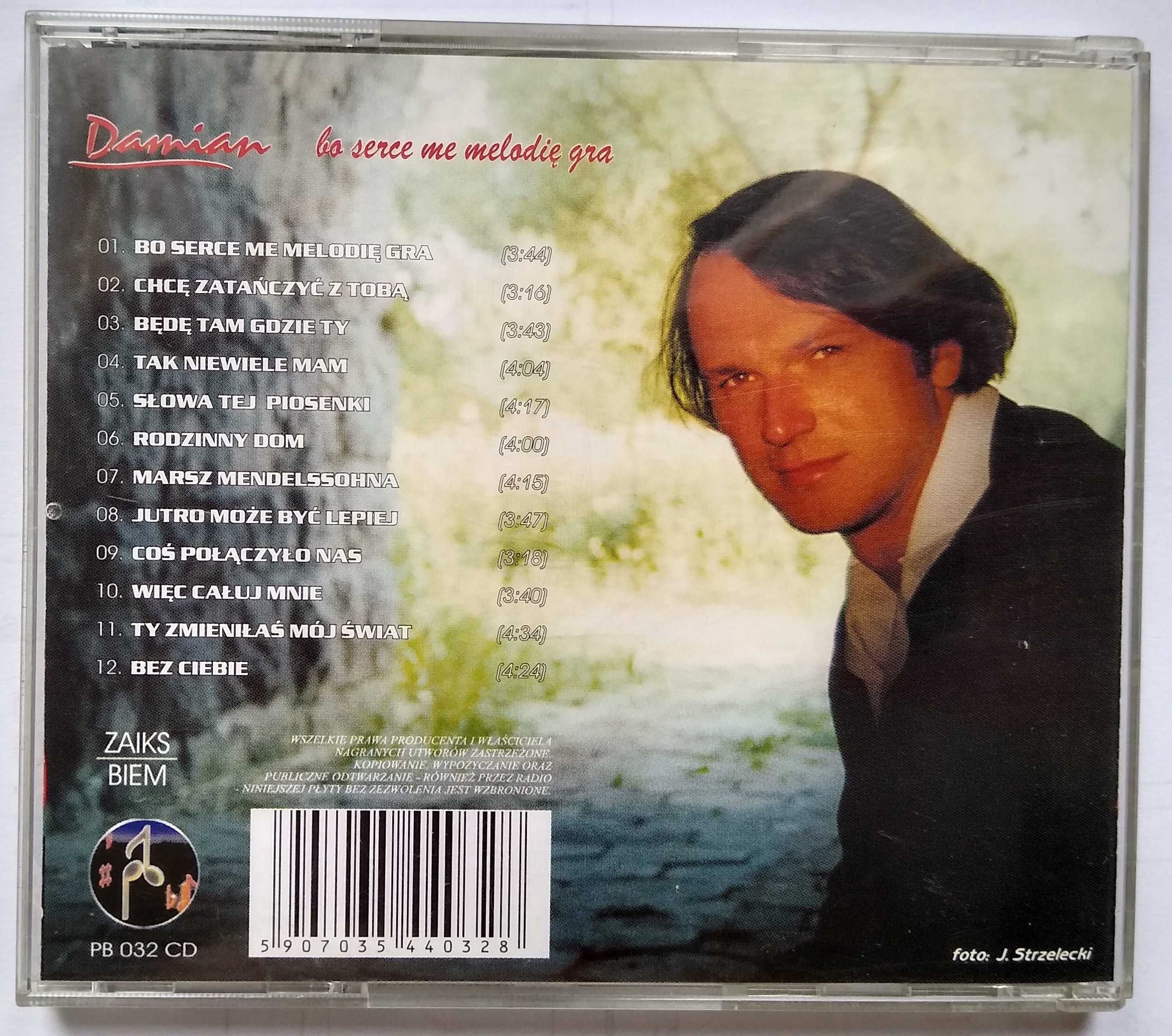 Płyta CD Damian Holecki - Bo serce me melodię gra