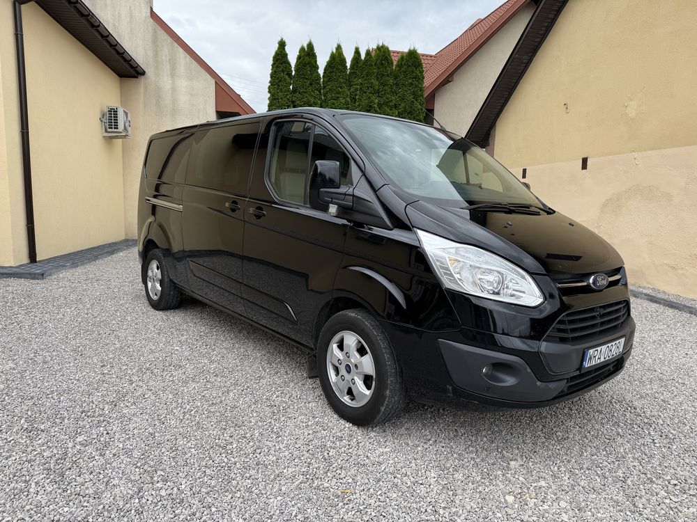 Ford transit custom long 2.2 155km vat 23% 6 osobowy