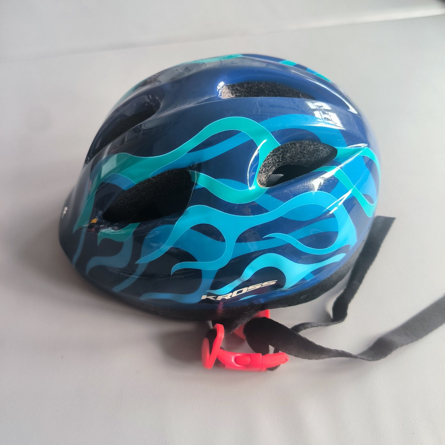 Kask rowerowy dla dziecka 1-3 lata firmy Kross (48-52cm)