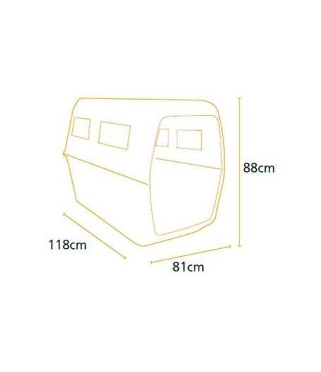 Caixa de Transporte Cão Porte Grande - IATA Certificada
