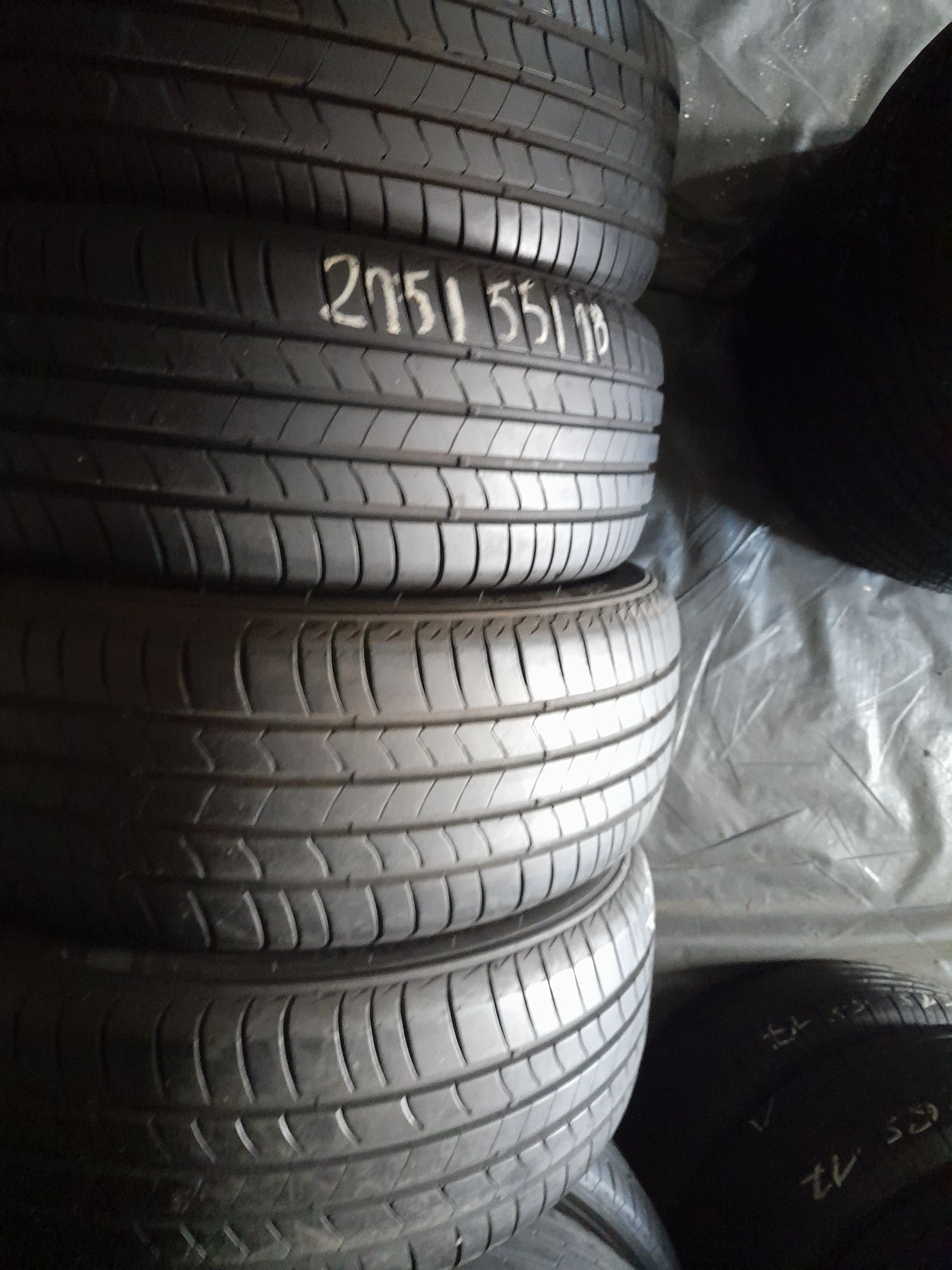 Opony nowe demo 215/55/18 kumho 4 szt 2023