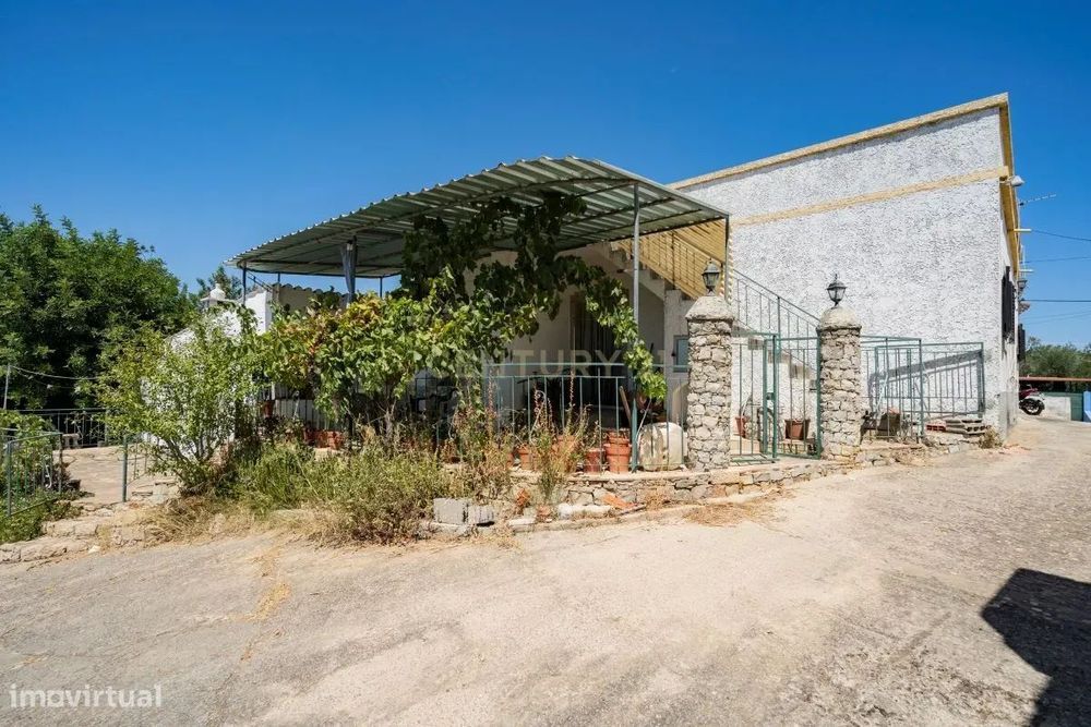 Moradia Térrea T3 com Terreno de 1.400 m² e Estilo Tradicional – São B