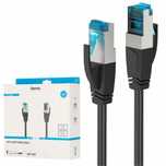 Hama - kabel sieciowy CAT6a S/FTP 10 Gbit/s 10M, czarny -