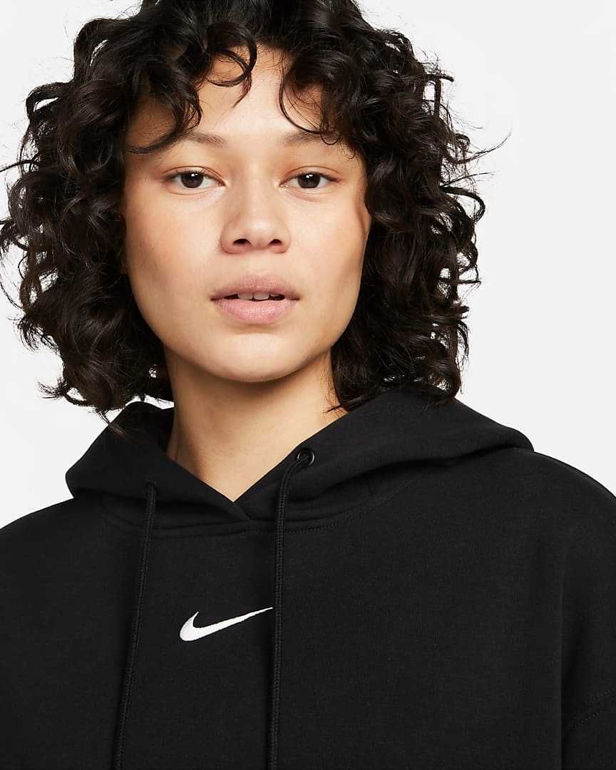 Бомбер Nike W NSW PHNX FLC OS PO HOODIE |DQ5860-010| Оригінал