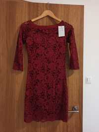 Koronkowa sukienka mini
