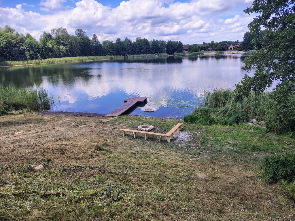 Działka nad jeziorem - Mazury