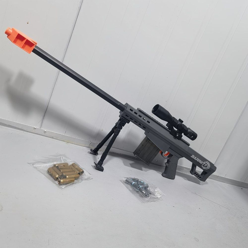 Снайперкая NERF 77 см AWP Винтовка пистолет автомат игрушка бластер