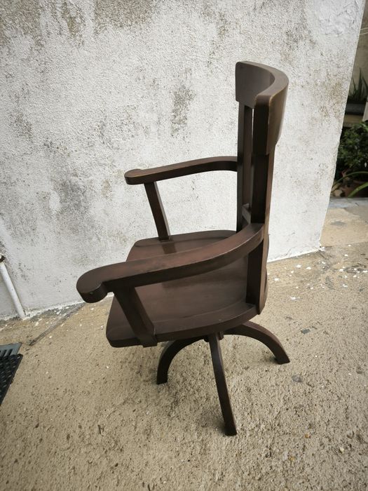 Cadeira Antiga Giratória