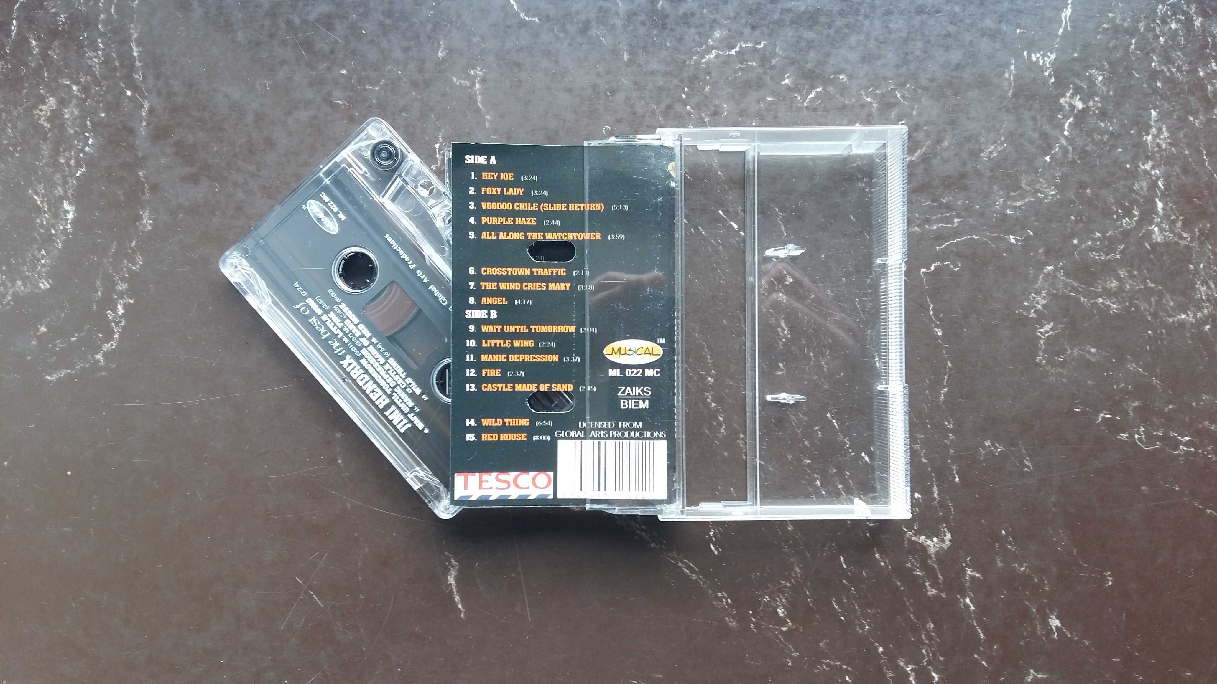 Kaseta magnetofonowa Jimi Hendrix- The Best of