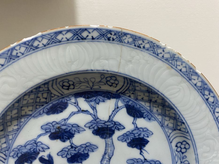 Prato Companhia das Indias com cabelo