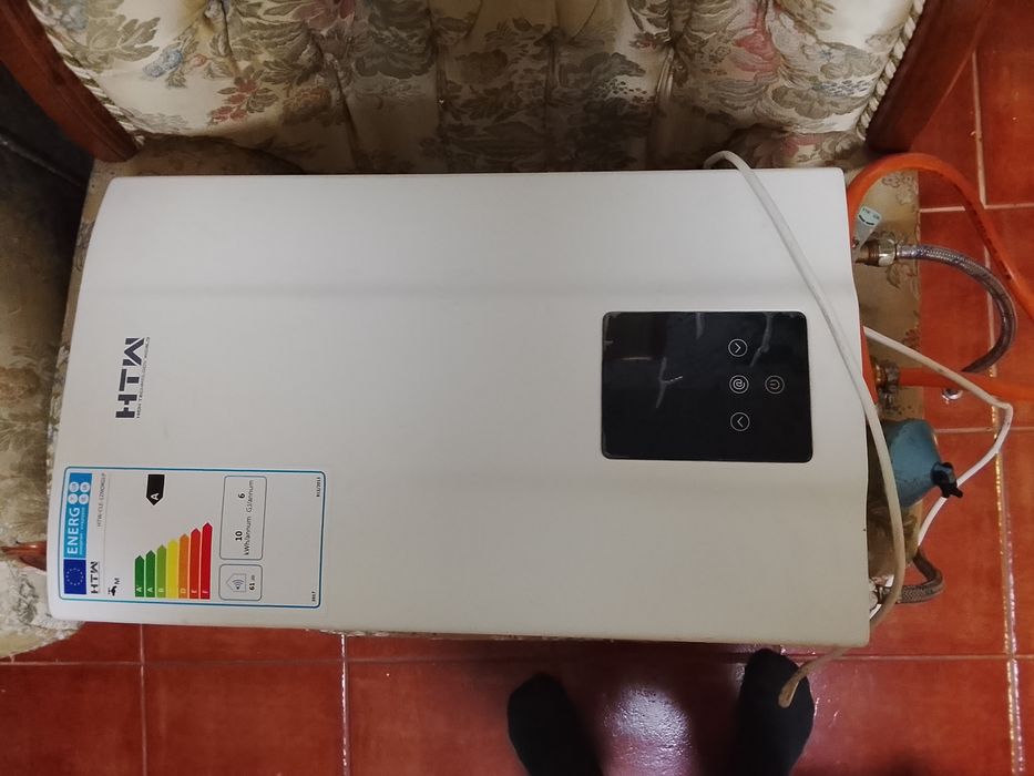 Esquentador novo, usado 2 x