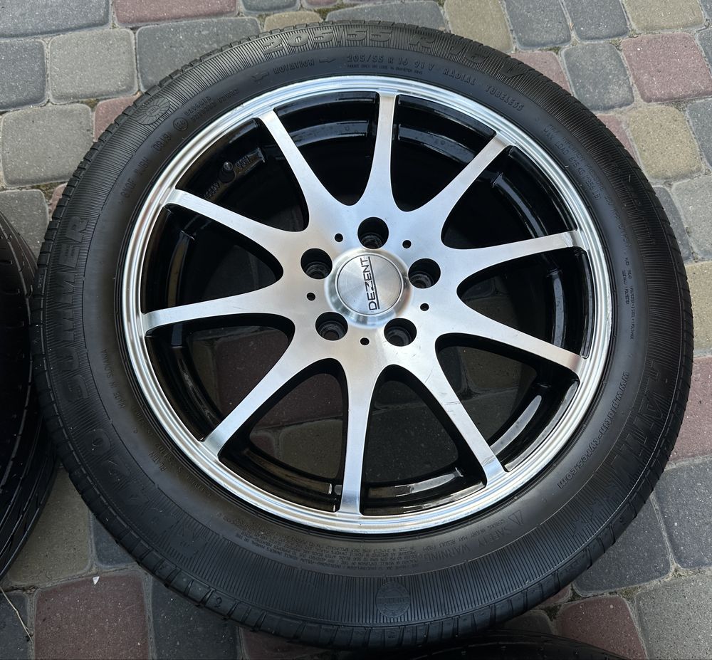 Диски R16 5 108 Ford, Volvo, Peugeot, Citroen з літньою гумою