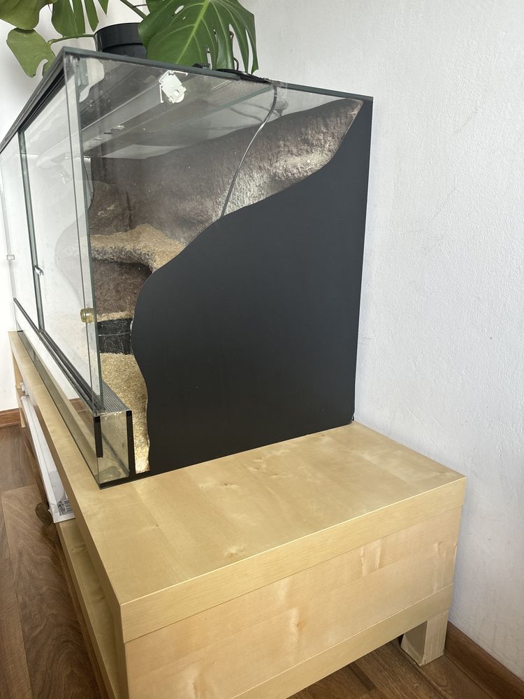 Terrarium szklane 120x60x50