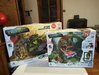 Dino Mundi interaktiwny tor: 2 zestawa Tiranozaur i Triceratops