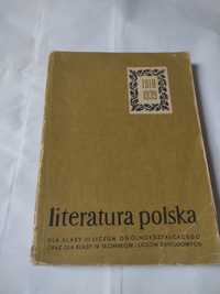 Literatura polska podręcznik szkoła średnia