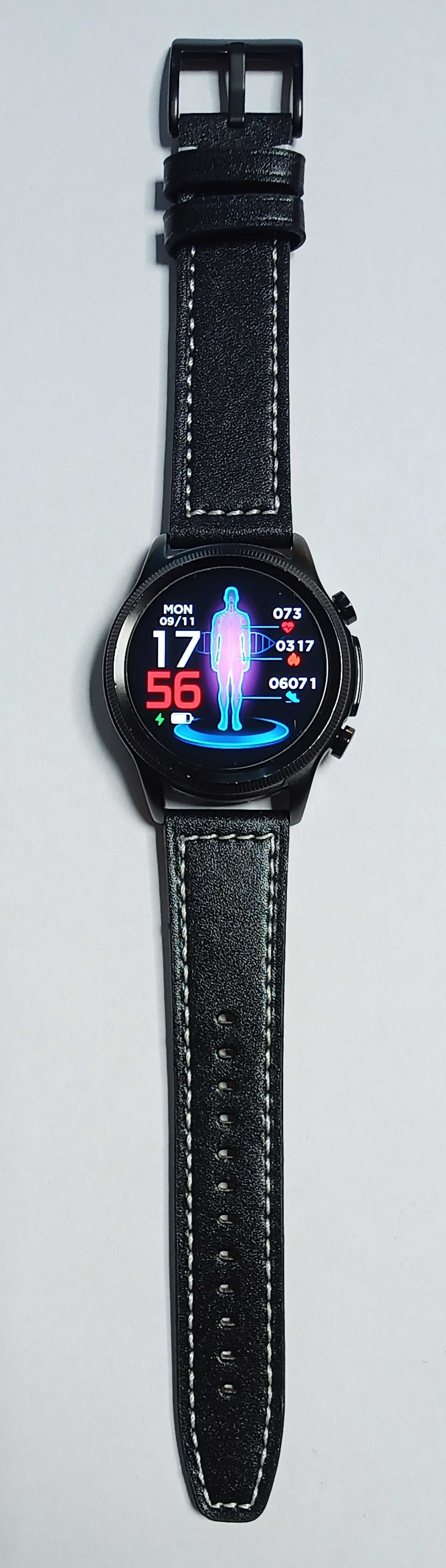 Inteligentny smartwatch Pro  EKG/PTT, tętno, temperatura ciała, cukier