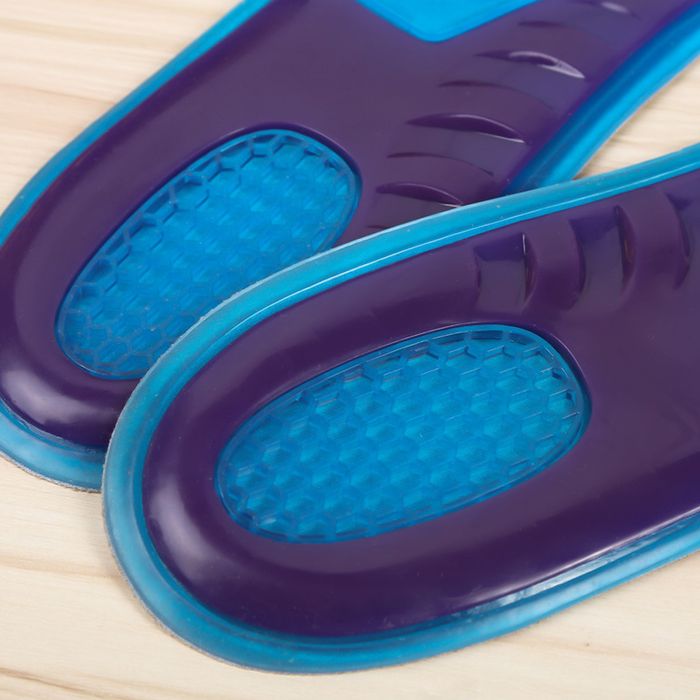 Żelowe Wkładki do Butów Amortyzujące Bolące Stopy Ostrogi Pięty 43-47