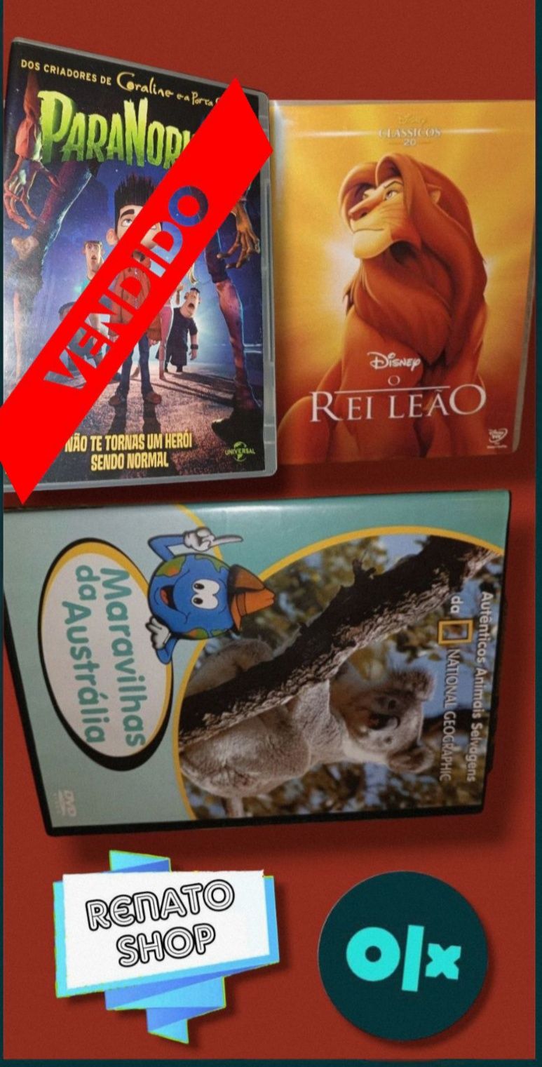 Pack 1 DVDs Infantil*