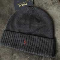 Polo Ralph Lauren czapka zimowa beanie 100% wełna one size unisex