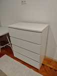 Cómoda MALM IKEA – 4 gavetas