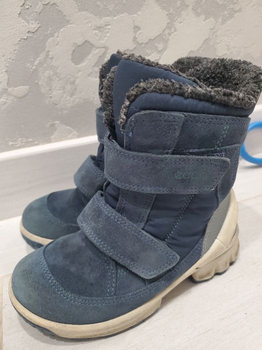 Черевики зимові замшеві Ecco на хлопчика