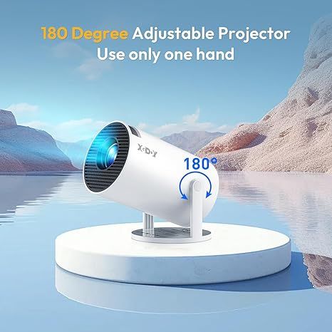 Xgody Gimbal 3 Mini – Android Tv, 4K, Wifi6, Bluetooth, 360°